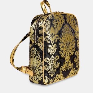 Ego Broccato Filo Oro Disegno Regular - Nero