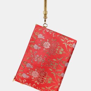 Astra Maxi Lampasso Filo Oro - Rosso