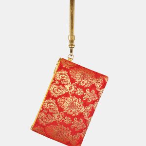 Astra Classic Broccato - Rosso/Oro 1