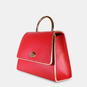 Lingotta Pelle di Vitello - Rosso