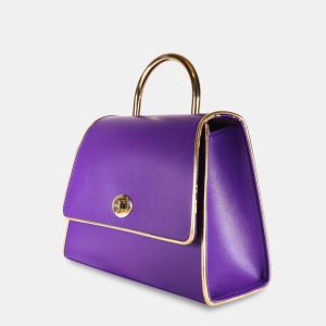 Lingotta Pelle di Vitello - Viola